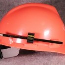 Hard Hat Clip Holds Pencil Sharpie and Carpenters Pencil